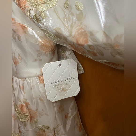 NWT-Altar’d State Penny Floral Babydoll top - Picture 8 of 12